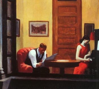 Edward Hopper : Room in New York